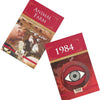 1984, Animal Farm by George Orwell (Set of 2 Books) [Paperback]