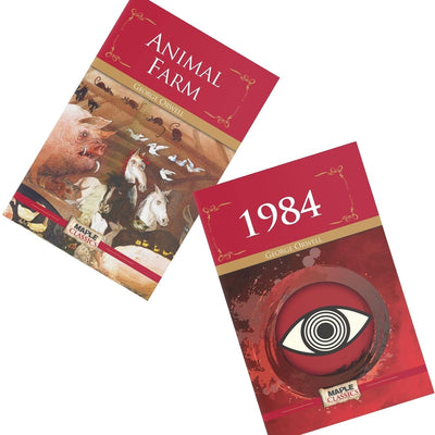 1984, Animal Farm by George Orwell (Set of 2 Books) [Paperback]