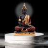 Polyresin Sitting Buddha Idol Statue Showpiece
