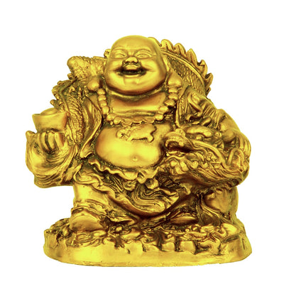 Laughing Buddha Idol Statue Showpiece for Decoration & Money Wealth and Good Luck