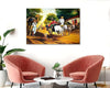 Canvas Print | A Day in an Indian Village | Indian Art Unframed for Home decor