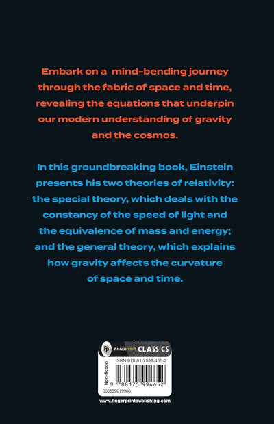 Relativity: The Special And The General Theory by Albert Einstein - Theory of Relativity by Albert Einstein [Paperback]