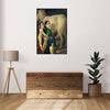 Canvas Print Yashoda Krishna Religious Unframed  - Raja Ravi Varma Paintings