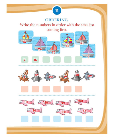 Kid's 5th Activity Book Math's [Paperback]