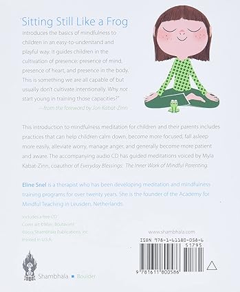 Sitting Still Like a Frog by Eline Snel [Paperback]