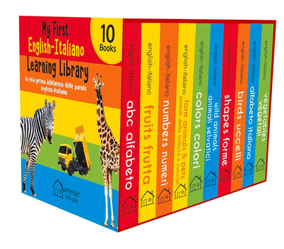 My First English-Italiano Learning Library - 10 Books [Board book]