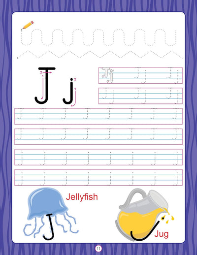 ABC Writing Book for Age 2 -5 Years by Dreamland Publications [Paperback]