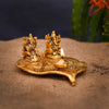 Laxmi Ganesha Puja Thali with Diya For Puja & Diwali Decoration