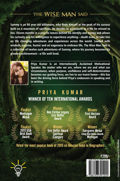 The Wise Man Said by Priya Kumar [Paperback]