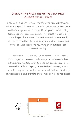 The Power of your Subconscious Mind by Dr Joseph Murphy [Paperback]
