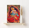 Canvas Print, Modern Art, Abstract Art, Religious Art, Traditional Art, Hindu Gods, Wall Art, Wall Décoration, Living room, Office, Home Décor, Unframed, Size - 12X9 inches.