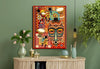 Canvas Print, Modern Art, Abstract Art, Religious Art, Traditional Art, Hindu Gods, Wall Art, Wall Decoration, Living room, Office, Home Decor, Unframed, Size - 12X9 inches.
