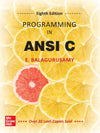 Programming In Ansi C by E Balagurusamy 8th Edition [Paperback]