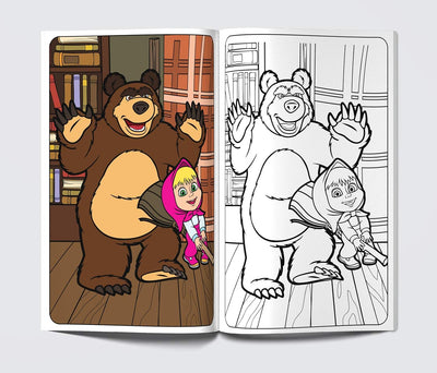 Masha And The Bear - Let's Play [Paperback]