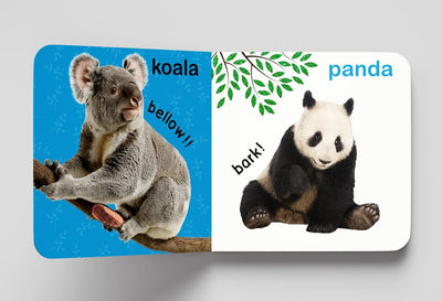 My First Book of Touch And Feel - Wild Animals [Board book]