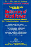 Dictionary of Word Power by Norman Lewis [Paperback]