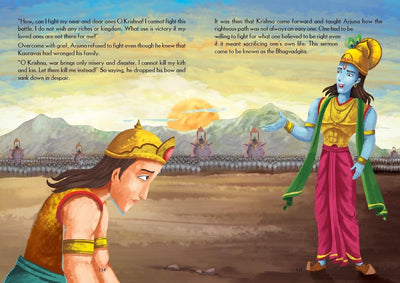 Shrimad Bhagavad Gita For Children by Sudha Gupta [Hardcover]