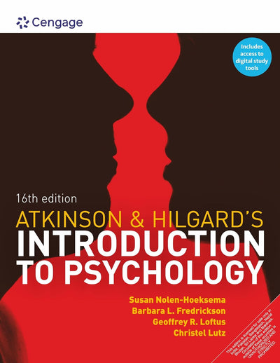 Atkinson & Hilgard's Introduction To Psychology by Nolen-Hoeksema, Fredrickson, Loftus, Lutz [Paperback]