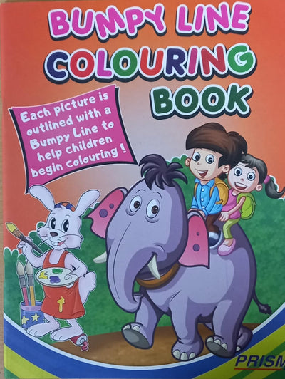 Bumpy Line Colouring Book [Paperback]