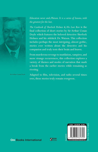The Casebook of Sherlock Holmes & His Last Bow by Sir Arthur Conan Doyle [Paperback]