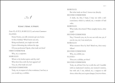Julius Caesar by William Shakespeare [Paperback]
