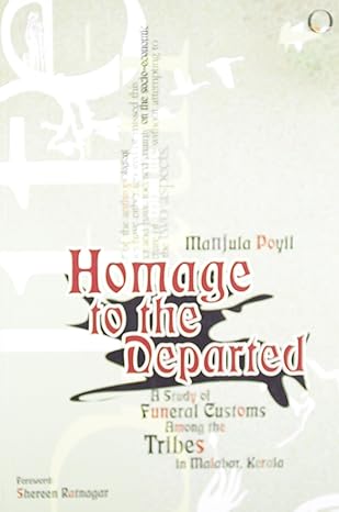 Homage To The Departed by Poyil M [Hardcover]