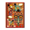 Canvas Print, Modern Art, Abstract Art, Religious Art, Traditional Art, Hindu Gods, Wall Art, Wall Decoration, Living room, Office, Home Decor, Unframed, Size - 12X9 inches.