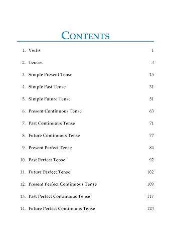 My Book of Tenses [Paperback]