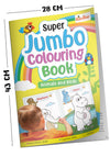 Super Jumbo Colouring Book Animals & Birds by Team Pegasus [Paperback]