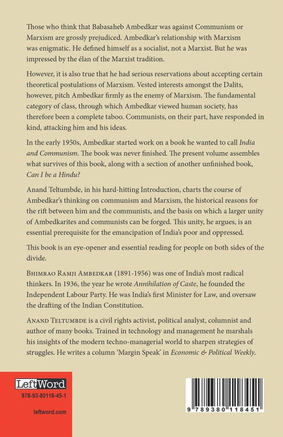 India and Communism by B.R. Ambedkar [Paperback]