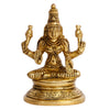 Goddess Lakshmi Sitting on Lotus Statue for Home Puja Mandir