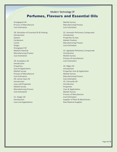 Modern Technology of Perfumes, Flavours and Essential Oils [Paperback]