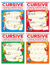 Cursive Handwriting Small Letters Capital Letters Joining Letters and Word Family Level 1 Set of 4 Books [Paperback]