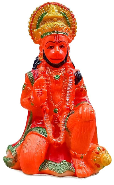 Hindu Gods : Hanuman Ji PVC Idol For Home Decor