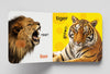 My First Book of Touch And Feel - Wild Animals [Board book]