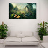 Canvas Print Blossom Green Garden Artwork Unframed  for Wall Decoration(8" x12inch)