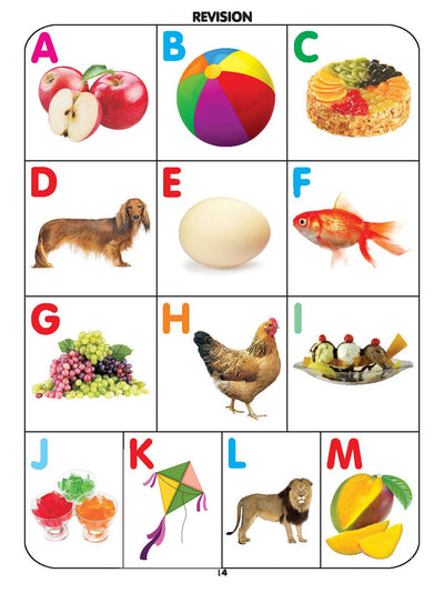 ABC Learning A to Z Book for Children Age 2 -4 Years by Dreamland Publications [Paperback]