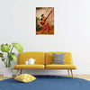 Canvas Print Raja Ravi Varma Painting Unframed Canvas Prints Canvas Art Print Canvas Wall Print (Kadambari 24x16 Inch) multicolor