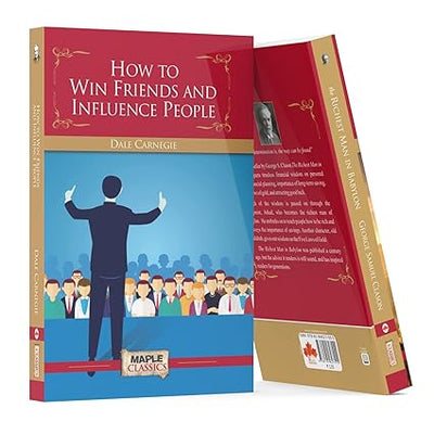 Worlds Best Books For Personal Growth and Motivation by Dale Carnegie, Marcus Aurelius, James Allen, George S. Clason [Paperback] Set of 4 Books