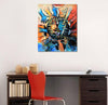 Canvas Print Modern Art Canvas Painting | One Love | Abstract Art Unframed painting for Home décor|size - 13X11 Inches.