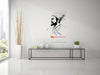 Jai Shivaji Maharaj Wall Decal Large Black