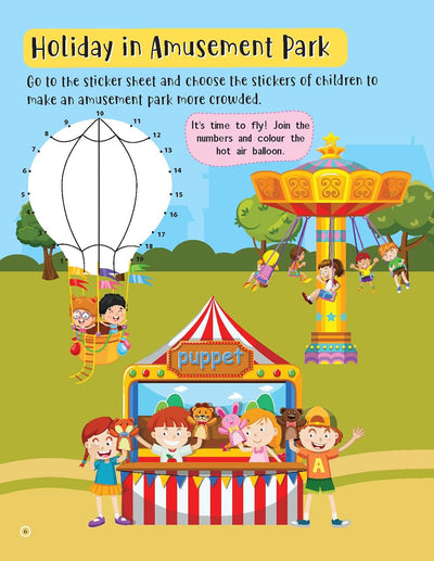 555 Stickers, Holiday and Play [Paperback]