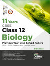 11 Years CBSE Class 12 Biology Previous Year-wise Solved Papers (2013 - 2023) powered with Concept Notes 3rd Edition | Previous Year Questions PYQs Paperback