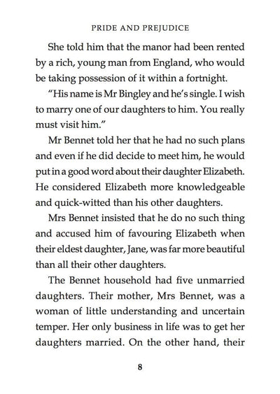 Pride and Prejudice by Jane Austen [Hardcover]