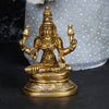 Goddess Lakshmi Sitting on Lotus Statue for Home Puja Mandir