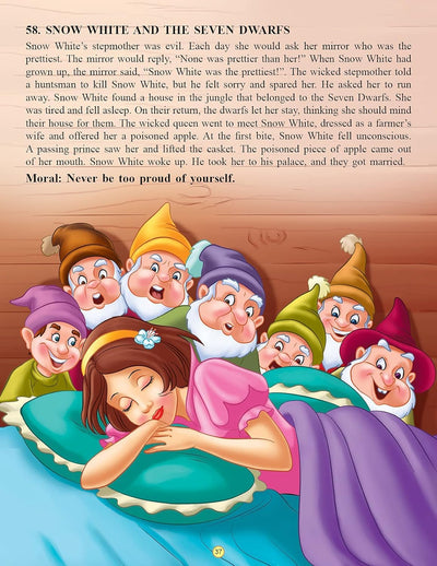101 Fairy Tales Book with Moral [Paperback]