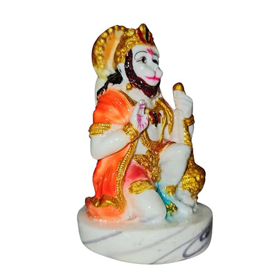 Hindu Gods : Hanuman Ji Statue Idol for Home Temple, Office, or Car