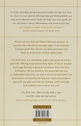 The Daily Stoic: 366 Meditations on Wisdom, Perseverance, and the Art of Living by Ryan Holiday, Stephen Hanselman [Paperback]