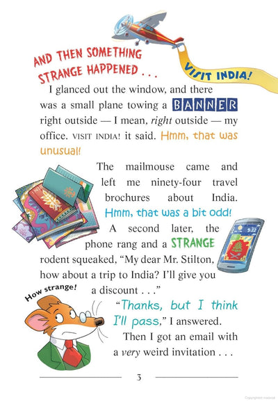 Bollywood Burglary by STILTON GERONIMO [Paperback]