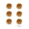 Metal, PVC Pearl Tea Light Holder Set Of 6, Diwali Decoration Items For Home Decor